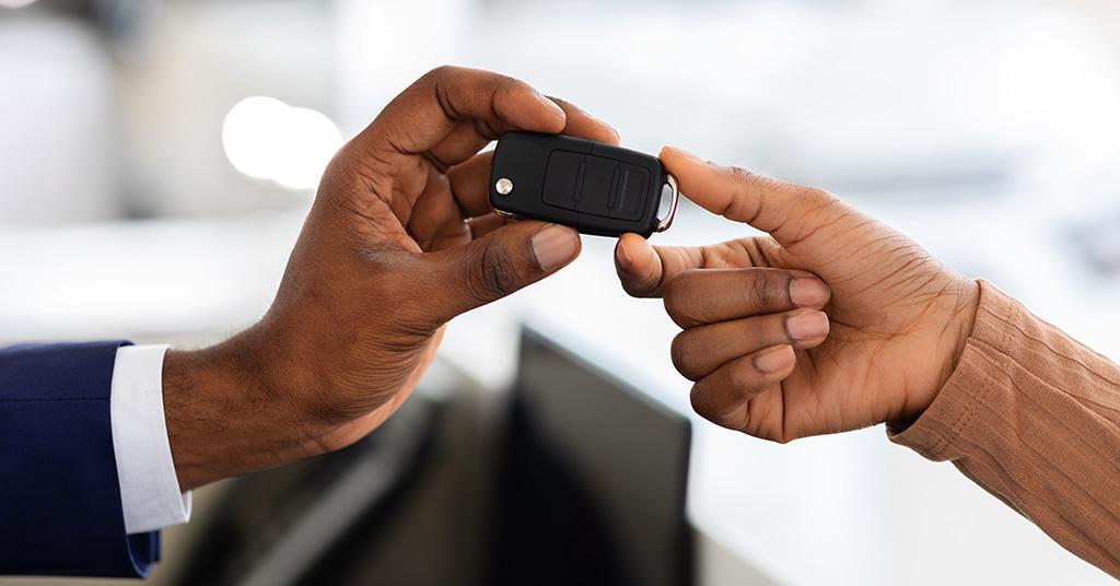 How Much Can I Borrow Against a Car Key handover
